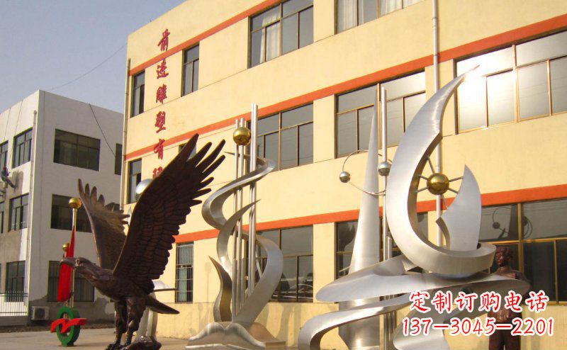 南京不锈钢雄鹰雕塑