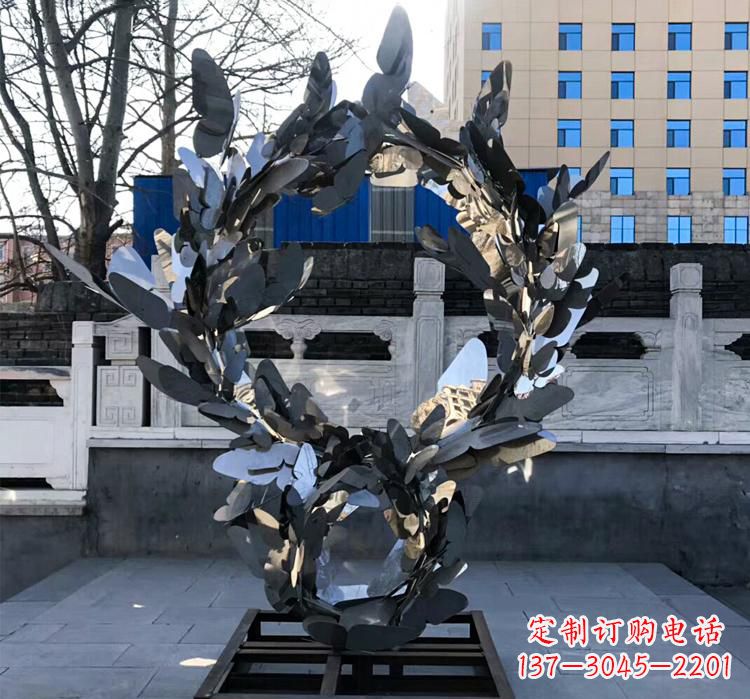 南京不锈钢艺术蝴蝶景观雕塑