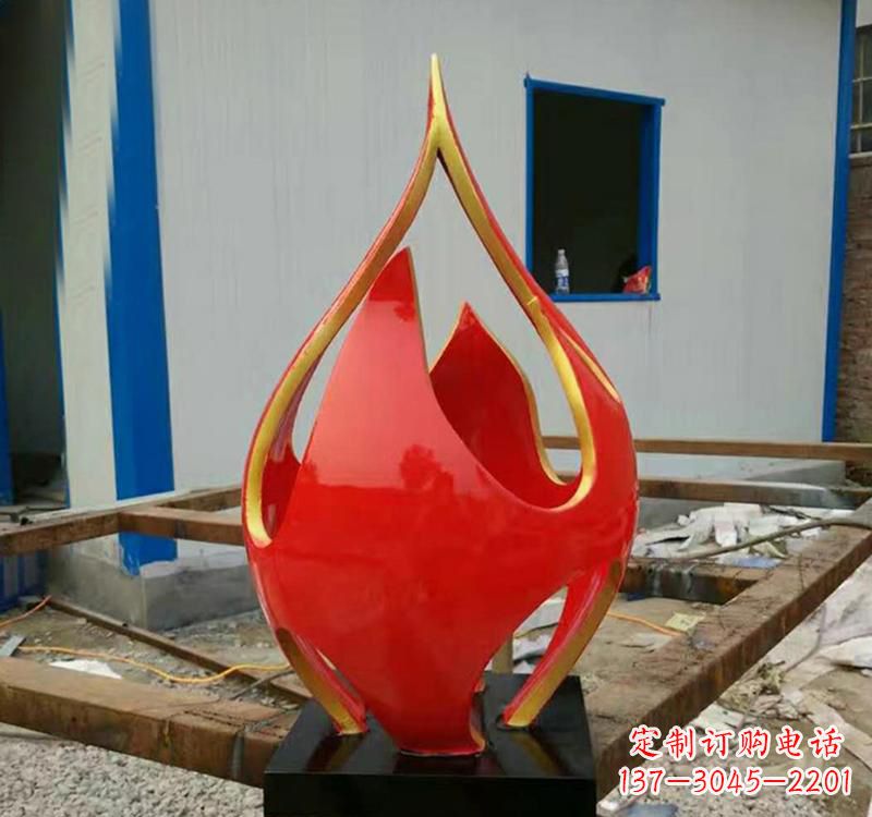 南京不锈钢艺术景观火龙果雕塑