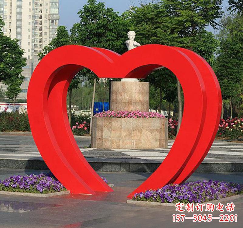 南京精美不锈钢拱门雕塑