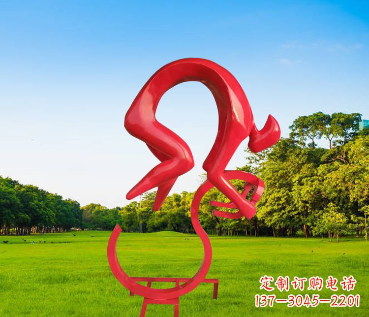 南京不锈钢自行车雕塑精致美观的园林装置