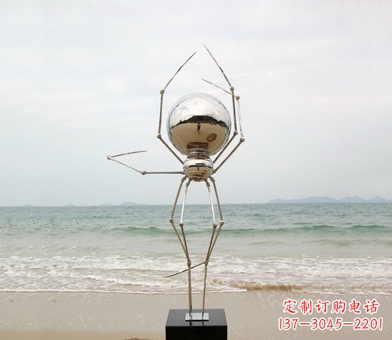 南京不锈钢的蜘蛛侠雕塑