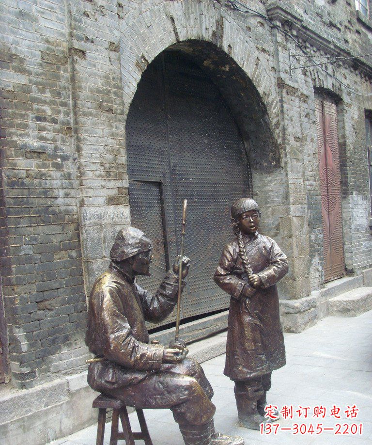 南京二胡铜雕艺术形式的精髓