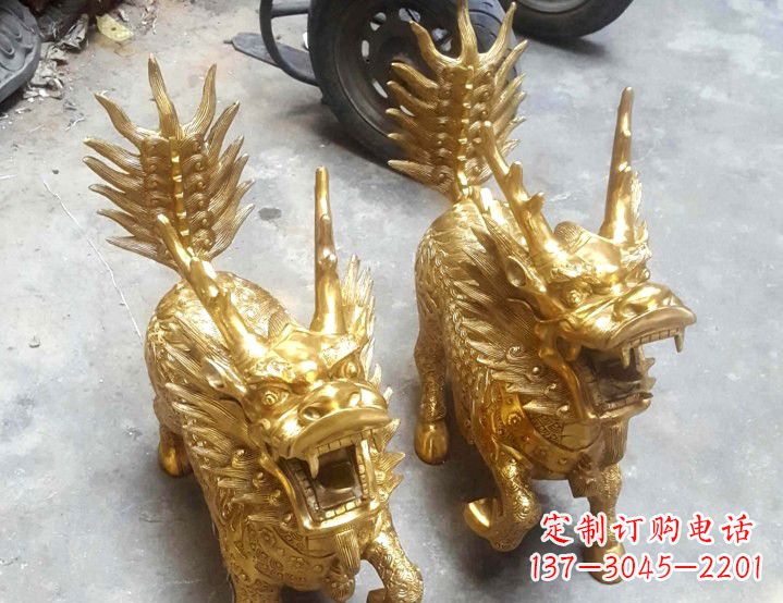 南京麒麟雕塑东方之瑰宝