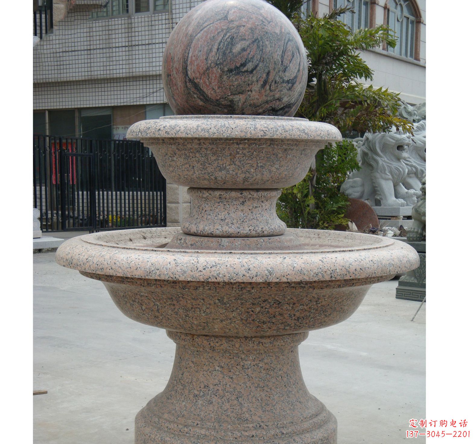 南京财源滚滚之风水球雕塑