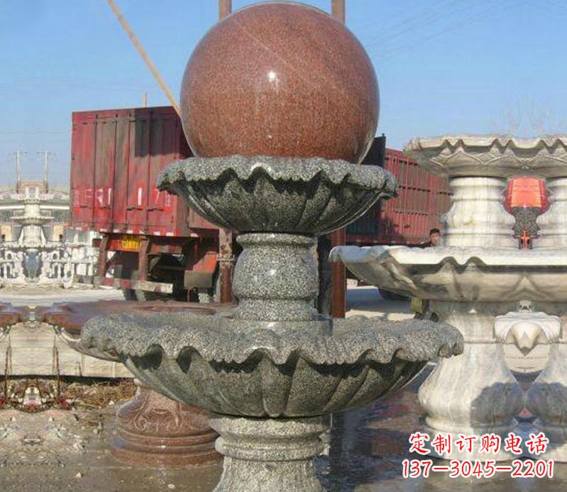 南京风水球雕塑家庭财富的灵魂寄托