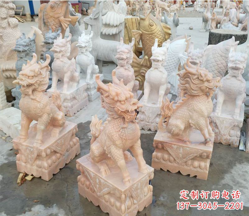 南京麒麟雕塑传承文化之美