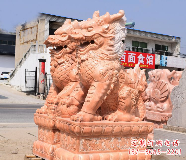 南京传说中的麒麟雕塑