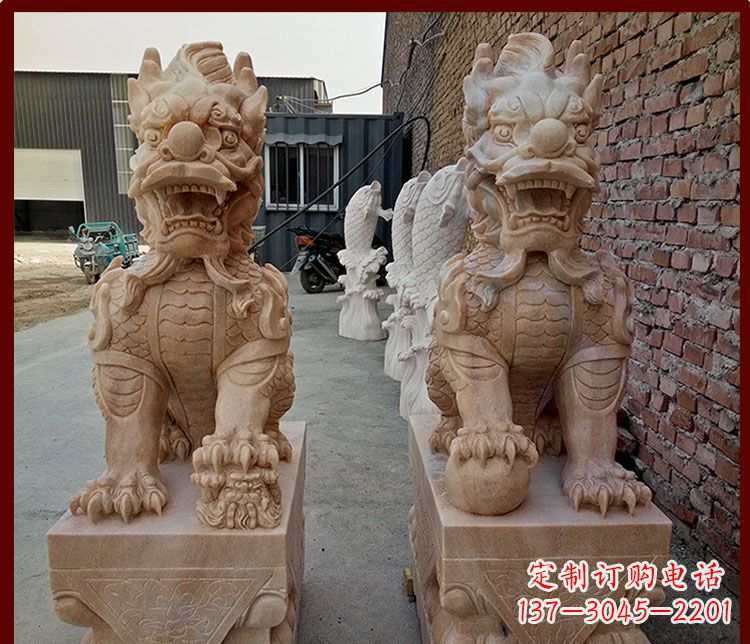 南京麒麟门口雕塑——传承古老文化的精灵