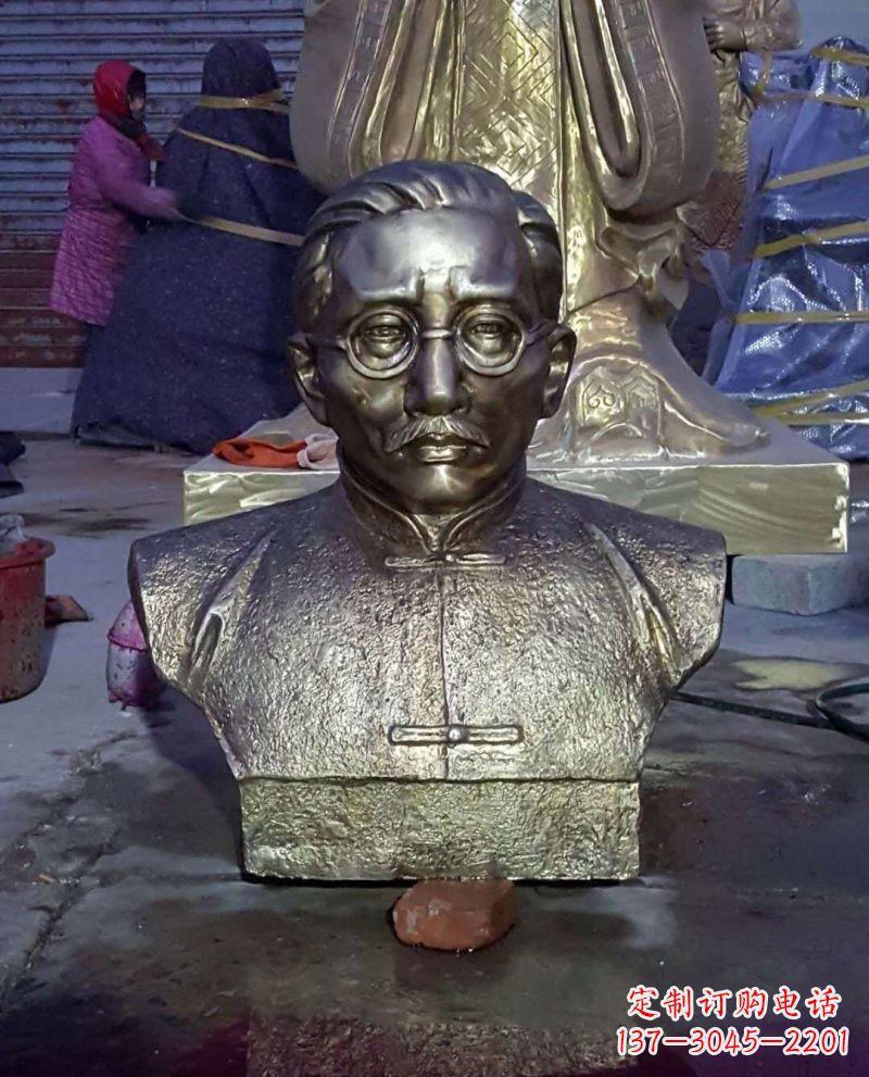 南京蔡元培雕塑传承睿智文化