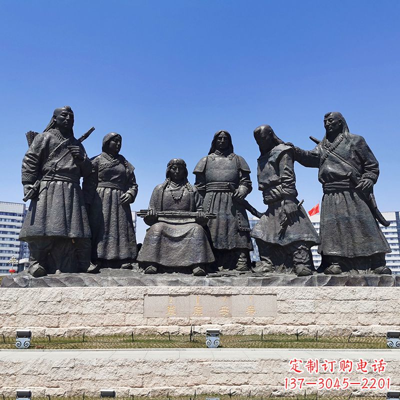 南京草原母亲——传承爱的雕塑