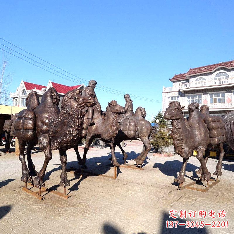 南京茶马古道骆驼队