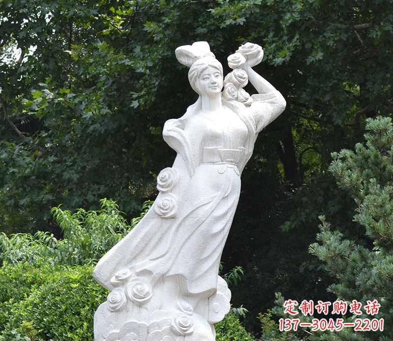南京嫦娥奔月石雕绝美之作