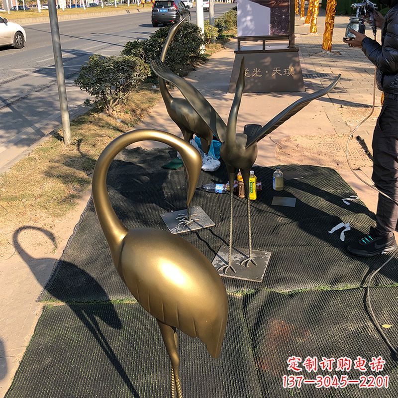 南京成都鹤雕——传承中国古代文化