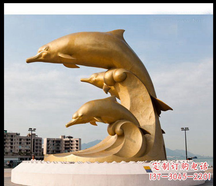 南京海豚雕塑——美丽的城市标志