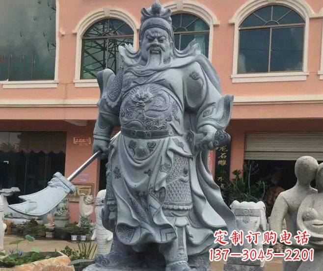 南京神秘的关公石雕