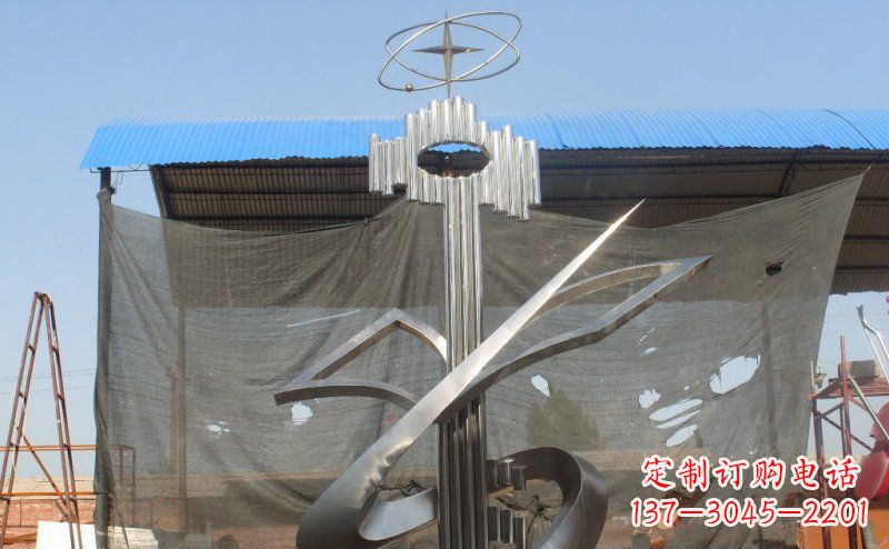 南京引领校园文化的钥匙雕塑
