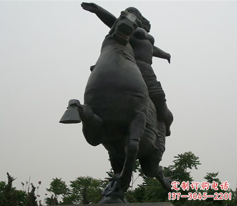 南京骑马雕塑跨越时空的传奇