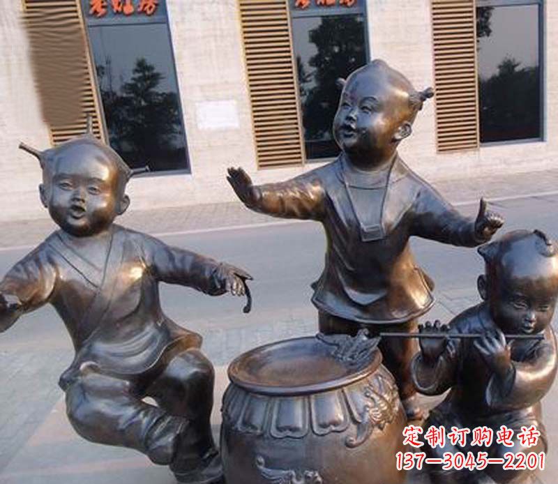 南京儿童铜雕——传承精神家园的艺术瑰宝