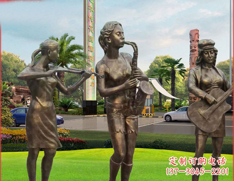 南京萨克斯雕塑艺术与历史的结晶