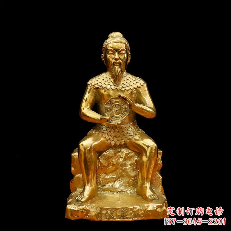 南京伏羲大帝神像汇聚古老文明中的象征