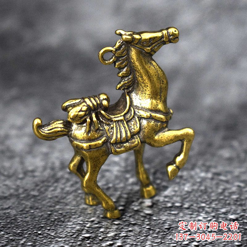 南京纯铜铸造马儿雕塑