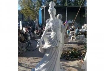 南京传奇女神嫦娥的雕塑