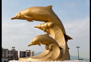 南京海豚雕塑——美丽的城市标志