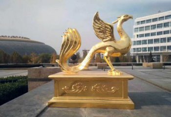 南京城市广场的朱雀雕塑