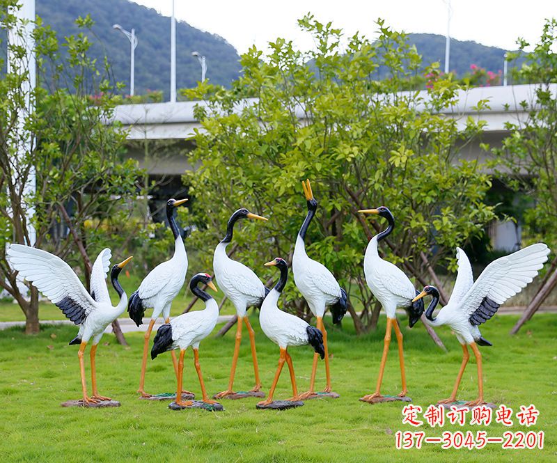 南京仙鹤雕塑传承中国文化精髓
