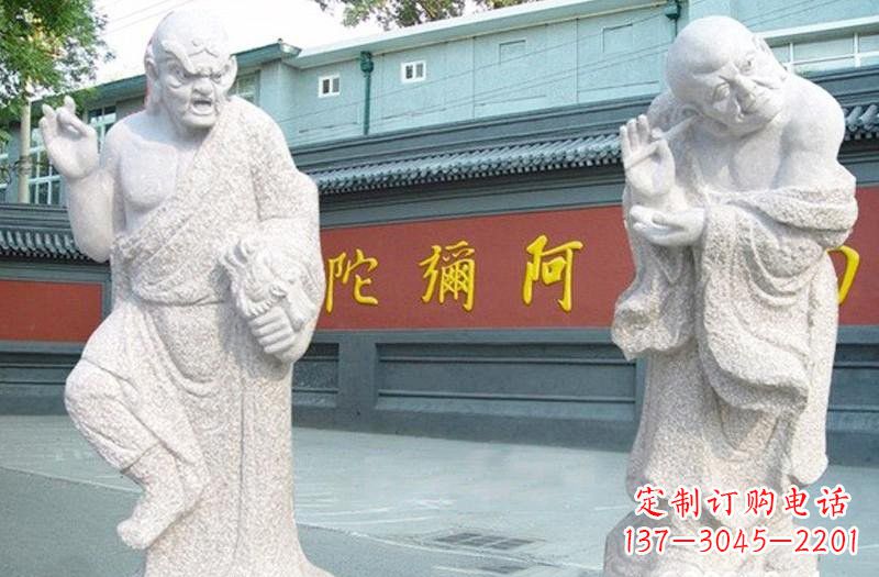 南京大理石罗汉雕塑佛教精神的象征