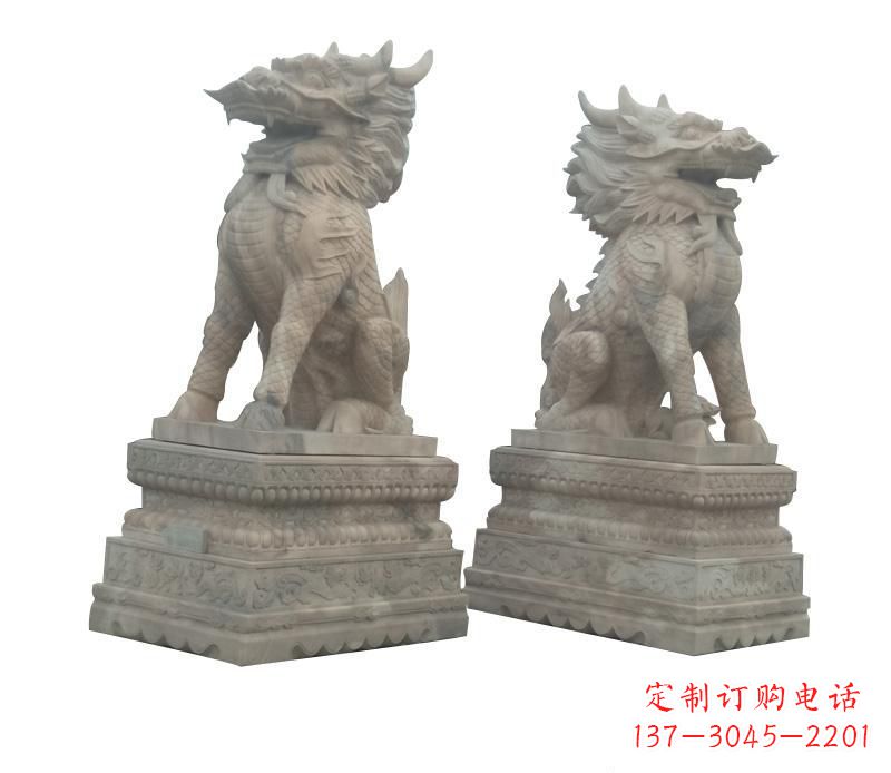 南京大理石麒麟神秘之门的守护者