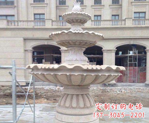 南京大理石大型喷泉石雕 (2)