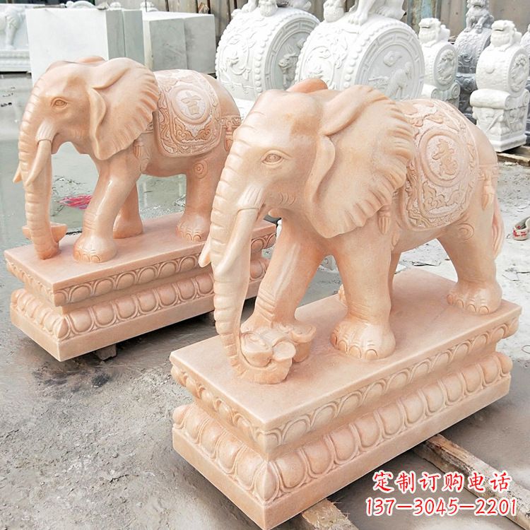 南京大象雕塑独特的艺术经典
