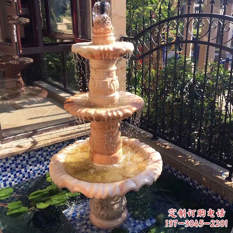 南京大理石雕刻风水球赋予神秘力量
