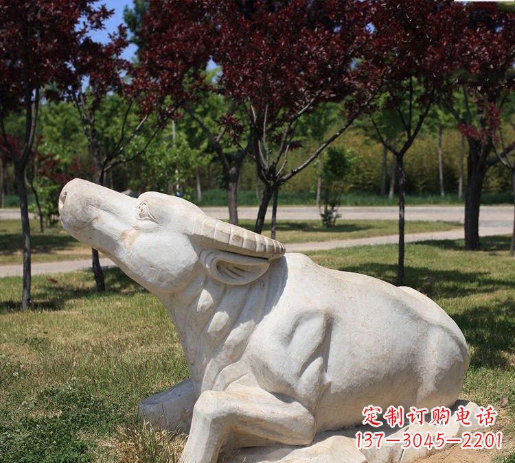 南京大理石动物雕塑传承文化的艺术精品