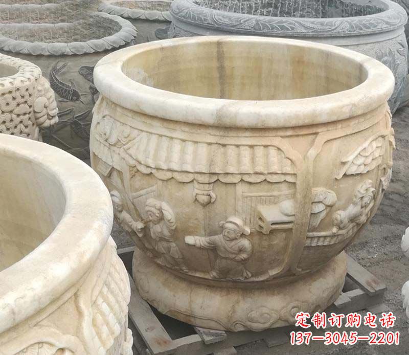 南京大理石儿童水缸