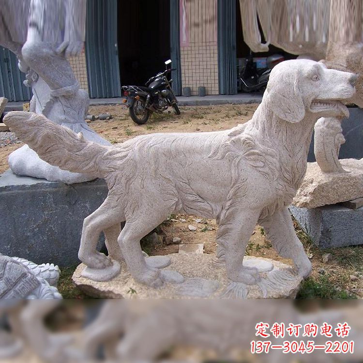 南京大理石狗雕塑——精致的狗雕塑,让你的生活更有趣