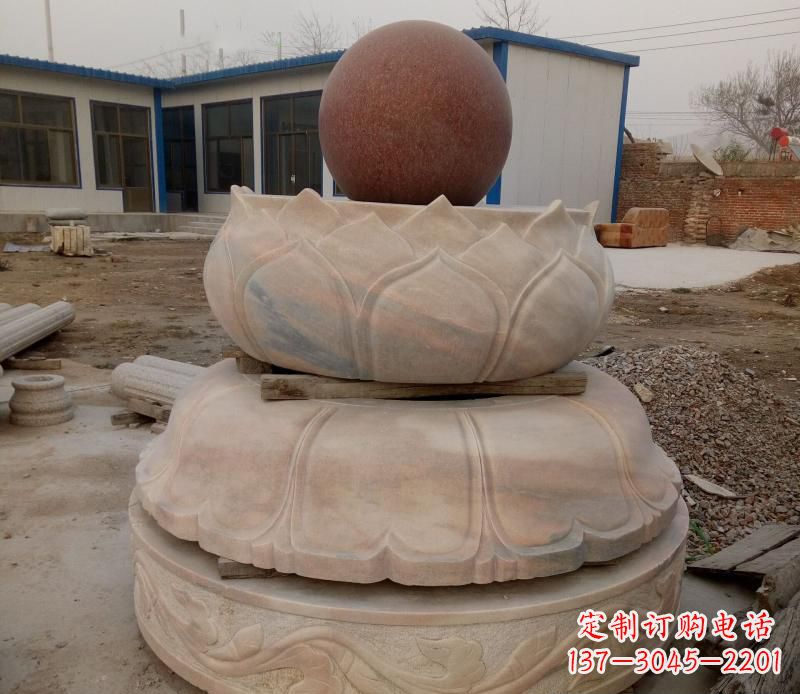 南京大理石风水球雕塑
