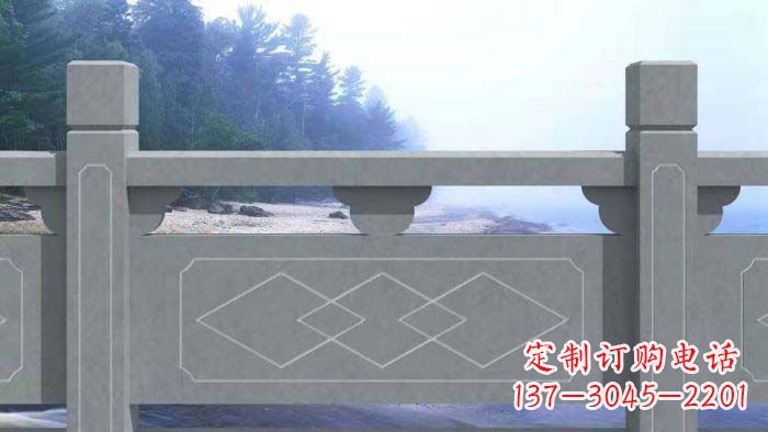 南京大理石护城河栏板石雕