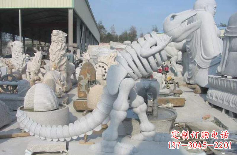南京大理石恐龙石雕