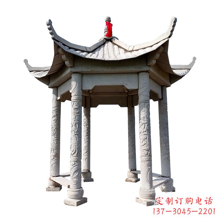 南京中领雕塑大理石凉亭雕塑