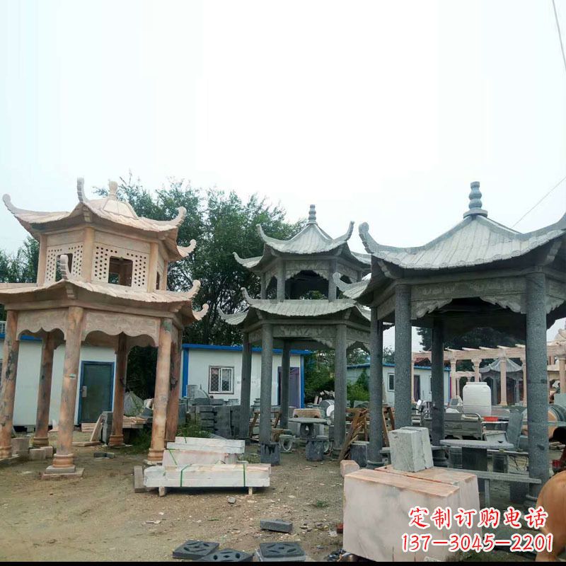 南京大理石凉亭雕塑