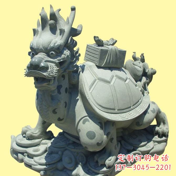 南京大理石龙龟雕塑