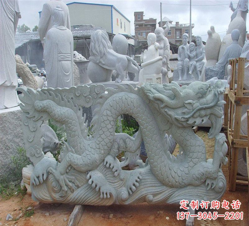 南京大理石龙石雕
