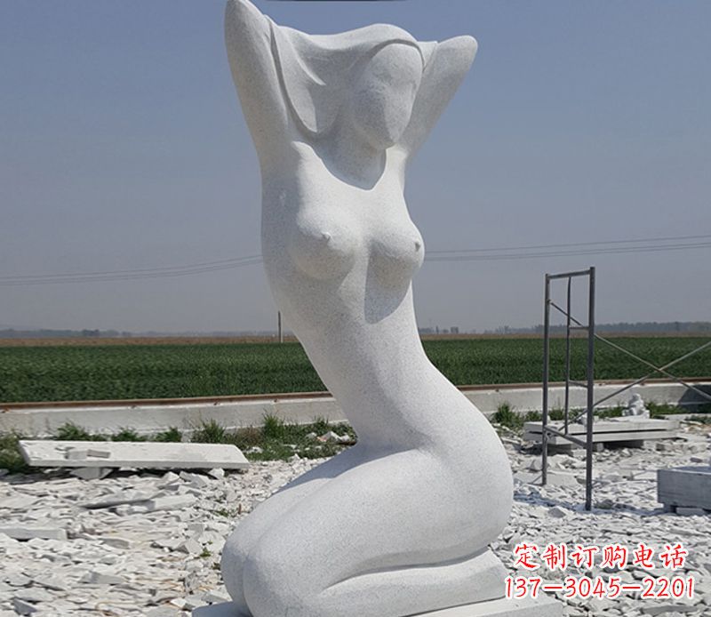 南京大理石落照美女石雕