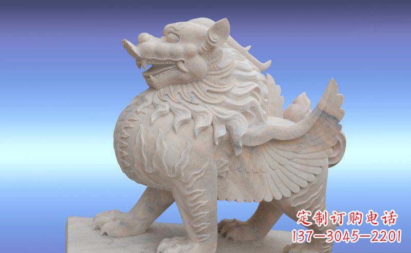 南京大理石貔貅雕塑神兽石雕
