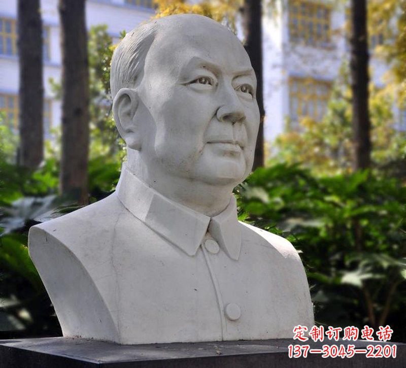 南京大理石钱学森胸像石雕