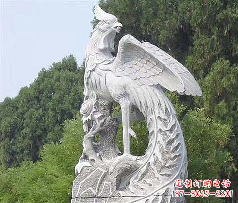 南京大理石凤凰雕塑