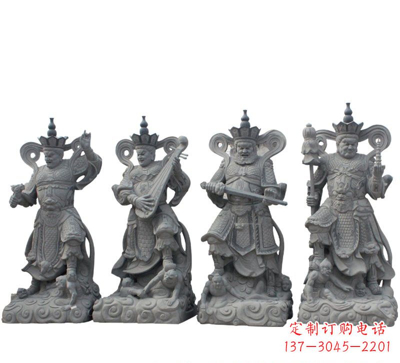 南京四大天王大理石雕塑